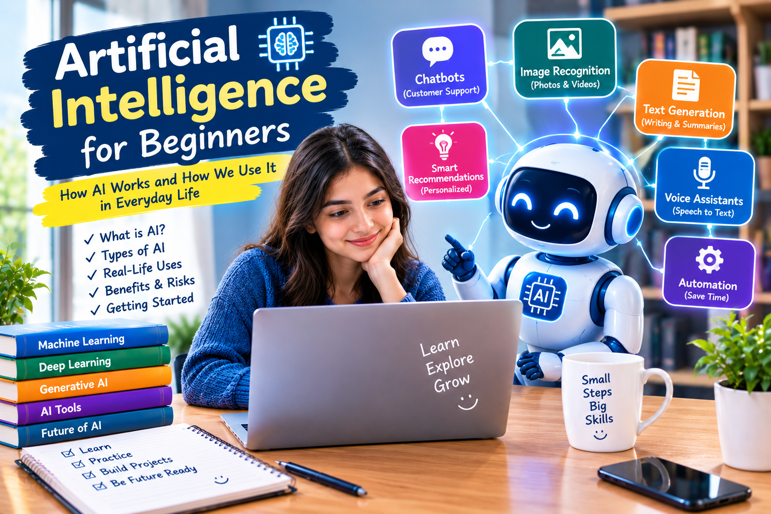 Artificial Intelligence for Beginners: How AI Works and How We Use It in Everyday Life
