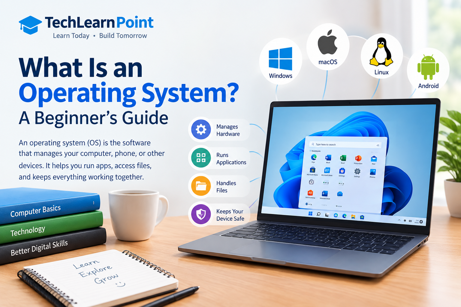 What Is an Operating System? An Introduction to How It Works.
